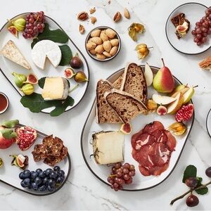 Small Oval Ceramic Platter - Jono Pandolfi